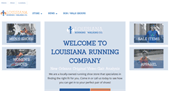 Desktop Screenshot of louisianarunning.com